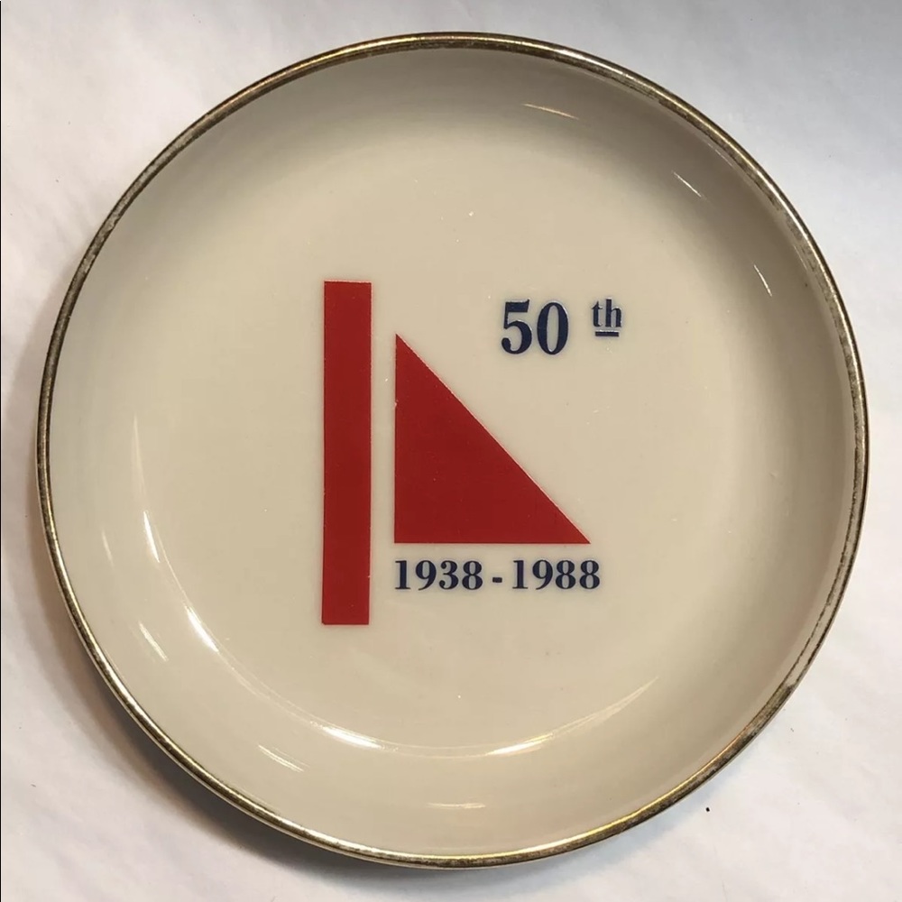New York Harbor Dinner Cruise Dish 1988